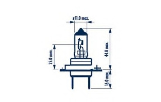 48328 Narva Лампа накаливания, фара дальнего света; Лампа накаливания, основная фара; Лампа накаливания, противотуманная фара; Лампа накаливания, основная ф