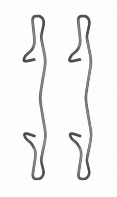 11811603401 ATE комплект принадлежностей, тормозной суппорт