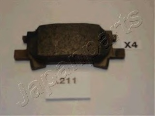 Купить PP-211AF Japanparts Комплект тормозных колодок, дисковый тормоз в интернет-магазине Ravta – самая низкая цена
