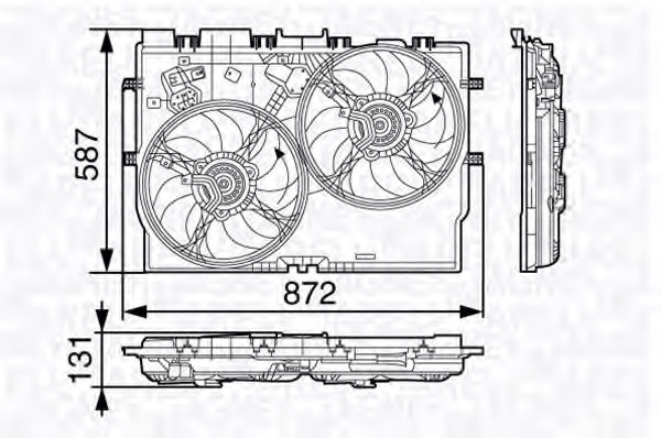 Купить 8EW351041-451 BEHR HELLA SERVICE Вентилятор, охлаждение двигателя в интернет-магазине Ravta – самая низкая цена