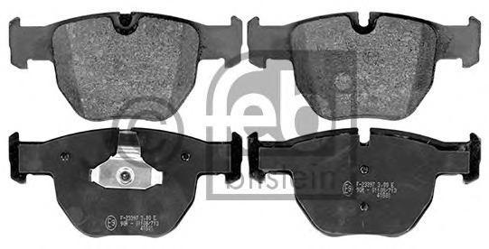 P44012 BREMBO Комплект тормозных колодок, дисковый тормоз