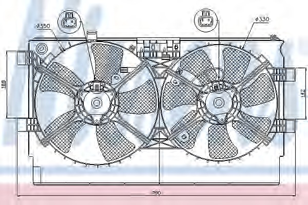 Купить 85635 Nissens Вентилятор, охлаждение двигателя в интернет-магазине Ravta – самая низкая цена