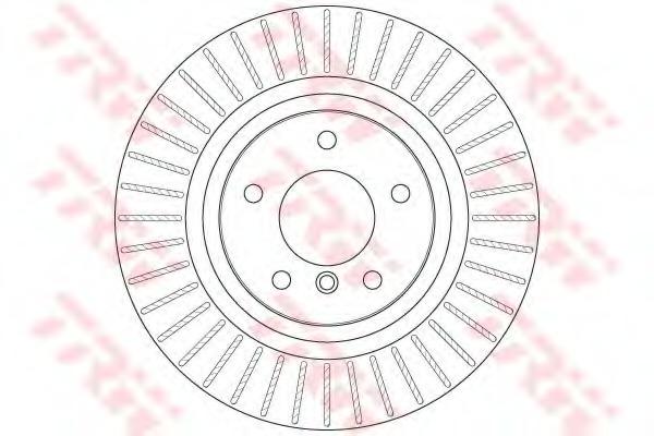 DF6352S TRW Тормозной диск