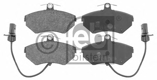 P85044 BREMBO Комплект тормозных колодок, дисковый тормоз