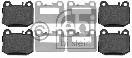 P50043 BREMBO Комплект тормозных колодок, дисковый тормоз