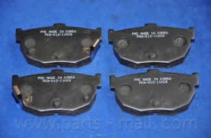PKA-012 Parts-Mall Комплект тормозных колодок, дисковый тормоз