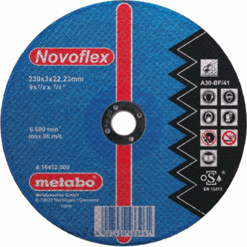 Купить Диск отрезной METABO 125_22.2_2.5 сталь SP-Novoflex (617131000) 617131000 в интернет-магазине Ravta – самая низкая цена