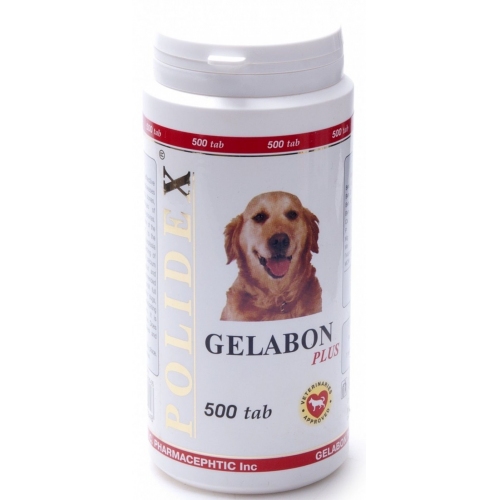 Купить Профилактика и лечение заболеваний опорно-двигательного аппарата для собак Gelabon plus, 500 таб. в интернет-магазине Ravta – самая низкая цена