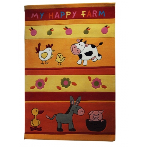 Купить Ковер детский "Моя счастливая ферма" 1.2*1.8 (арт.МН3164-01) в интернет-магазине Ravta – самая низкая цена