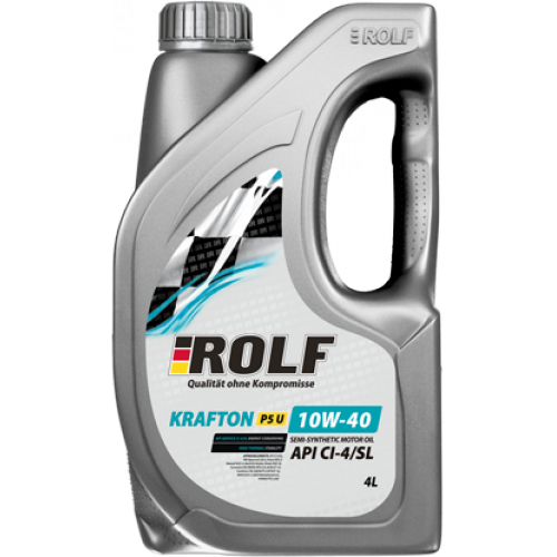 Купить Масло ROLF KRAFTON P5 U 10W-40 (Dynamic Diesel SAE 10w40 CI-4/SL) (4л) в интернет-магазине Ravta – самая низкая цена