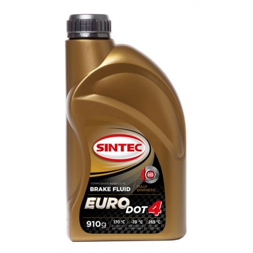 Купить Тормозная жидкость Sintec EURO DOT-4 (910 гр) в интернет-магазине Ravta – самая низкая цена
