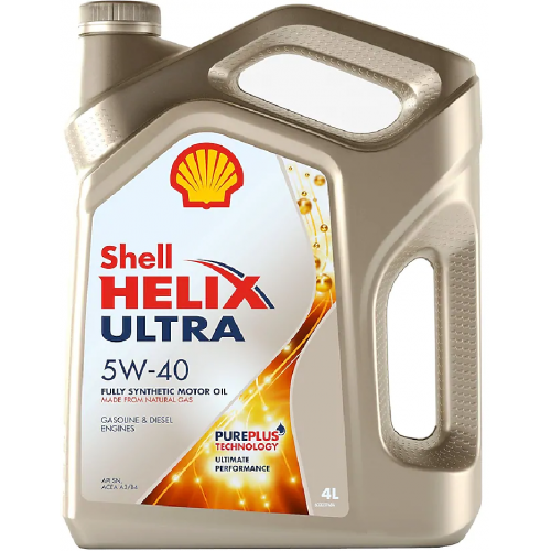 Купить Масло моторное Shell Helix Ultra 5W-40 (4 л.) в интернет-магазине Ravta – самая низкая цена
