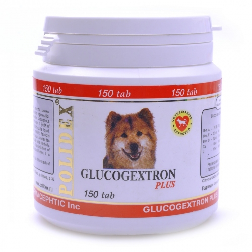 Купить Восстановление хрящевой ткани у собак Glucogextron plus, 150 таб. в интернет-магазине Ravta – самая низкая цена
