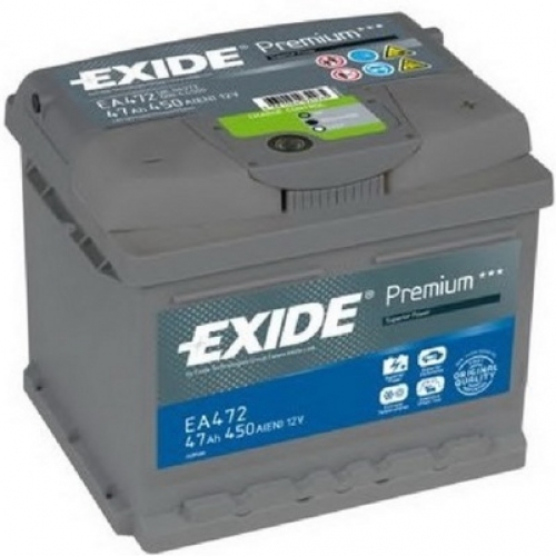 Купить Аккумулятор EXIDE Premium EA472 47Ah 450A в интернет-магазине Ravta – самая низкая цена