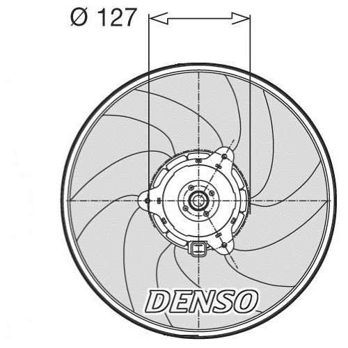 Купить (der21003) DENSO Вентилятор радиатора охлаждения PE 306-405-605-PARTNER в интернет-магазине Ravta – самая низкая цена