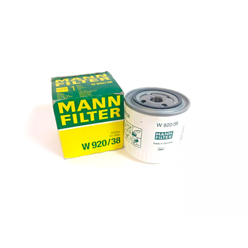 Купить W920/38 MANN Масляный фильтр в интернет-магазине Ravta – самая низкая цена