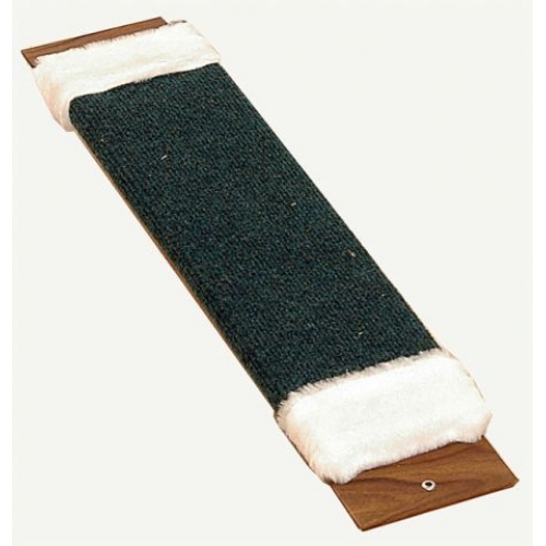 Купить Зверьё моё М-2 Когтеточка ковровая с мехом с пропиткой средняя в интернет-магазине Ravta – самая низкая цена
