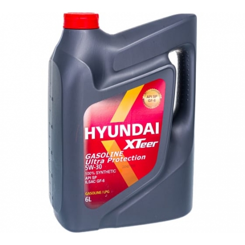 Купить Масло моторное HYUNDAI XTeer Gasoline Ultra Protection 5W-30 (6л) в интернет-магазине Ravta – самая низкая цена
