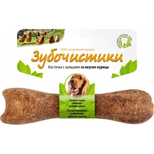 Купить Деревенские лакомства Зубочистики для собак средних пород со вкусом курицы, 95 в интернет-магазине Ravta – самая низкая цена