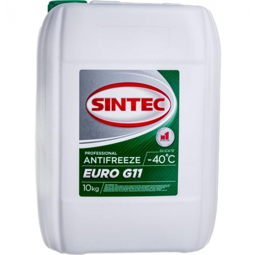 Купить Sintec Антифриз EURO (зеленый)  G11 10кг "2" в интернет-магазине Ravta – самая низкая цена