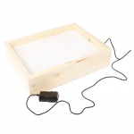 Световой стол для песочной анимации с белой подстветкой (1 режим,в компл.сет.адаптер) 600х400х115мм
