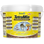 Корм основной для всех видов рыб Tetra Min 10l хлопья