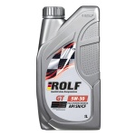 Масло моторное ROLF GT SAE 5W-30 API SN/CF 1 л пластик 322446