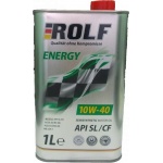 Масло моторное ROLF Energy 10W-40 SL/CF (1л) 322232