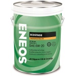 Масло моторное ENEOS Ecostage синтетическое SN 0W-20 (20л)  (синтетика)