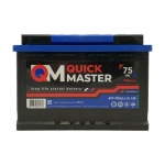 Автомобильный аккумулятор Quick Master SP 6СТ-75 (L)-(1) 560A 277*175*190  прямой полярности