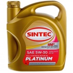 Масло моторное Sintec Platinum SAE 5W-30 API SP, ACEA C2/C3 4л 