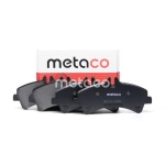 3010-096 METACO Колодки тормозные задние дисковые к-кт