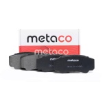 3010-098 METACO Колодки тормозные задние дисковые к-кт
