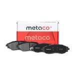 3000-005 METACO Колодки тормозные передние к-кт