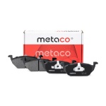 3000-018 METACO Колодки тормозные передние к-кт