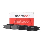3000-029 METACO Колодки тормозные передние к-кт