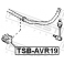 (tsb-avr19) Втулка заднего стабилизатора D19 FEBEST (Toyota Avensis ADT25#/AZT25#/CDT250/ZZT25# 2003