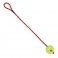 Игрушка TRIXIE Игрушка "Теннисный мяч" на веревке, д. 6,5см 50 см