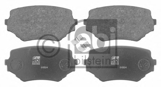 0986424669 Bosch Комплект тормозных колодок, дисковый тормоз