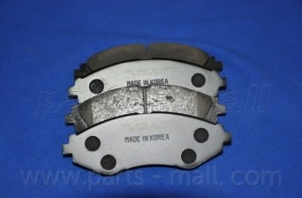 PKC-003 PARTS-MALL Комплект тормозных колодок, дисковый тормоз