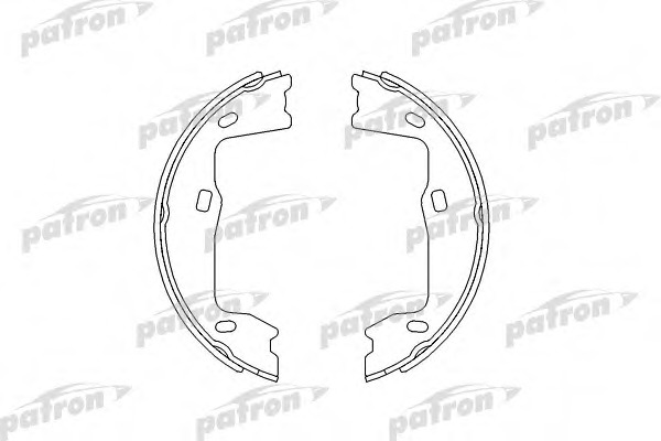 Купить psp227 PATRON Комплект тормозных колодок, стояночная тормозная система в интернет-магазине Ravta – самая низкая цена