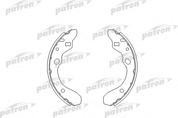 Купить psp540 PATRON Комплект тормозных колодок в интернет-магазине Ravta – самая низкая цена
