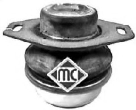02943 Metalcaucho Подвеска, двигатель