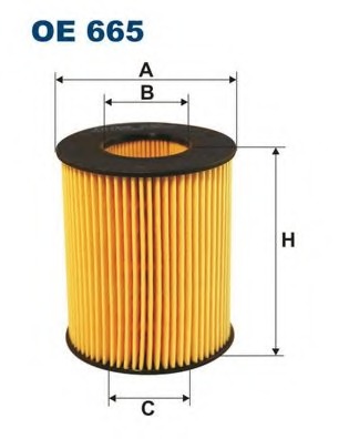Купить OE665 Filtron Масляный фильтр в интернет-магазине Ravta – самая низкая цена