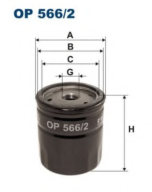 OP566/2 Масляный фильтр