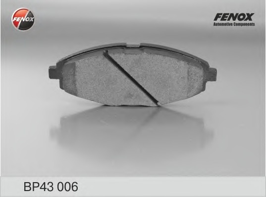 BP43006 FENOX Комплект тормозных колодок, дисковый тормоз