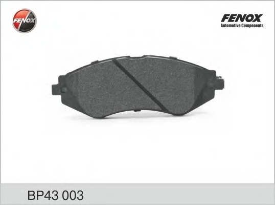 BP43003 FENOX Комплект тормозных колодок, дисковый тормоз